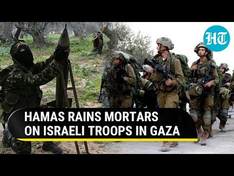 Hamas Fighters 'Bomb' Israeli Soldiers With Heavy Mortar Shelling | IDF Spy Plane 'Seized' | Watch