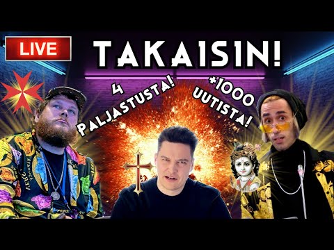 LEVELI SHOW #34: T&amp;Auml;YSIKUU LIVE! | Next Fight Night | Virkamafia Vs JUNNU  | Operaatio VKK | IT&amp;Auml;RAJA