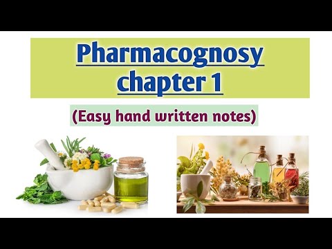 Pharmacognosy chapter 1 l scope of pharmacognosy l learn with aroosa waheed l