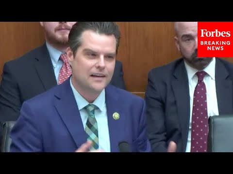 'Is It Possible To Criticize George Soros Without Being Antisemitic?': Matt Gaetz Talks Free Speech