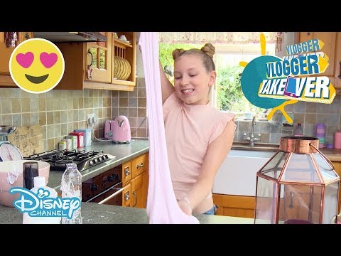 Vlogger Takeover | Coco's World - Fluffy Slime DIY | Disney Channel UK