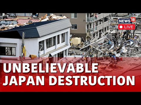 Japan Earthquake 2024 Live |  Japan: Unbelievable Earthquake Visuals LIVE | Japan Earthquake Live