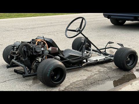 I put a 5 Speed Transmission on my Go Kart and This Happened&hellip;