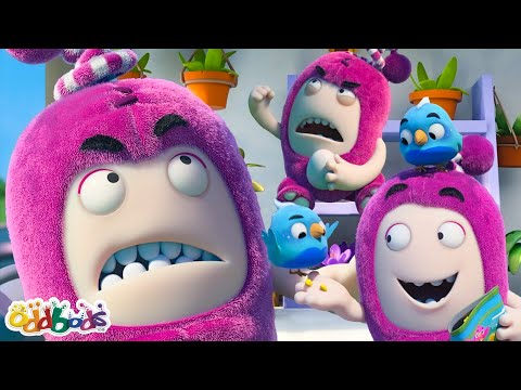 💗 Neighborhoods Watch💗+ More | PINK NEWT TAKEOVER!💗 | Best Oddbods Marathon | 2023 Funny Cartoons