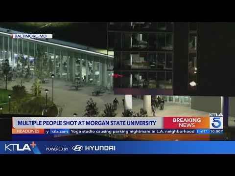 Multiple people have been shot on campus of Morgan State University in Baltimore