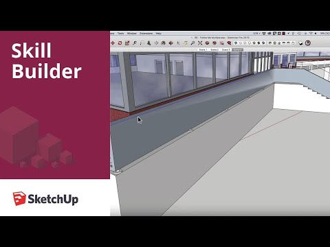 SketchUp Skill Builder: Multiple Profiles, One Follow Me