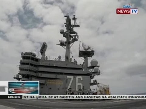 BP: Paglalayag ng USS Ronald Reagan sa West Phl Sea, 'di raw pahiwatig na gusto ng away ng Amerika