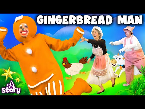 Gingerbread Man | English Fairy Tales &amp; Kids Stories