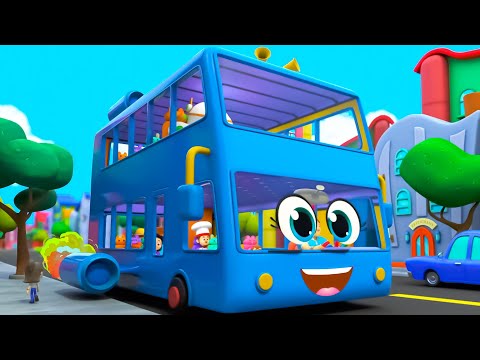 Wheels On The Bus Nursery Rhyme &amp; More Songs for Babies