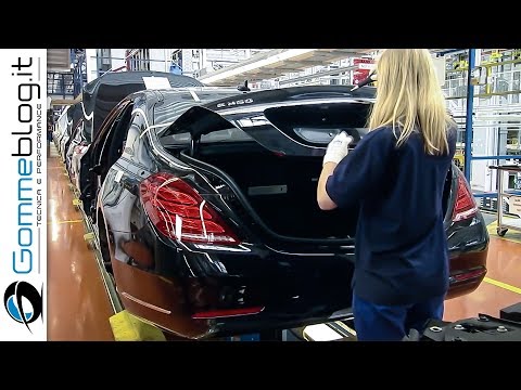 Mercedes S Class LUXURY CAR FACTORY - How to make Manufactory ASSEMBLY