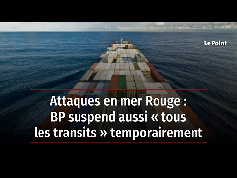 Attaques en mer Rouge : BP suspend aussi &laquo; tous les transits &raquo; temporairement