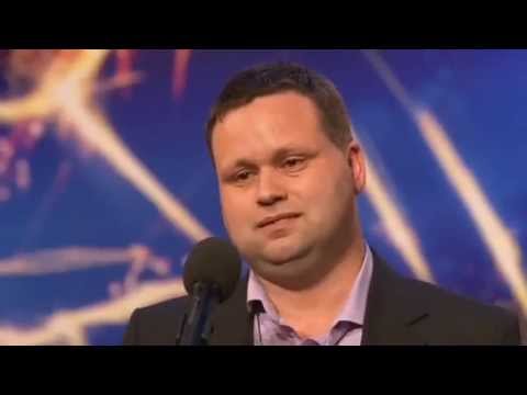 Paul Potts at the Britain's Got Talent