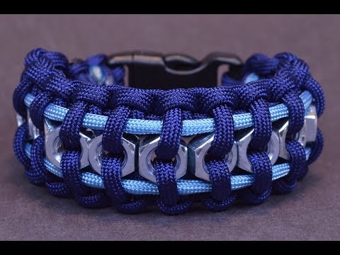 How to Make the &quot;Hex Nut&quot; Paracord Survival Bracelet - BoredParacord