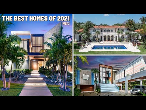 4 HOURS of LUXURY HOMES! The Best Homes of 2021 (part 2)