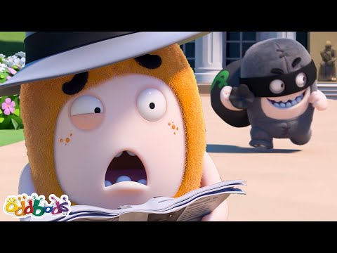 Inspector Slick and the Purple Panther | Oddbods Cartoons | Funny Cartoons For Kids