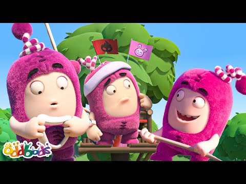 Newt's Weight Training + MORE! 🤾&zwj;♀️ | BEST OF NEWT 💗 | ODDBODS | Funny Cartoons for Kids