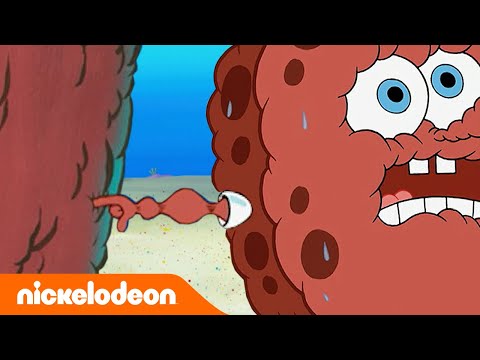 Bob Esponja | &iexcl;Fondo de Bikini vs. la Cangreburger GIGANTE! | Nickelodeon en Espa&ntilde;ol