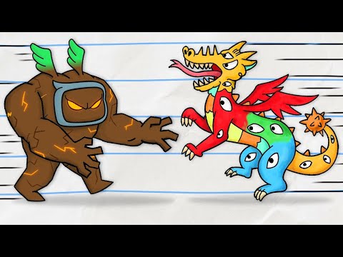 ROCK BOY vs DESTRUCTO DRAGON | Boy &amp; Dragon | Cartoons For Kids | WildBrain Toon