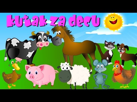 Kako kaze kuca - Pesmica o zvukovima zivotinja (The Animal Sounds Song) 2016