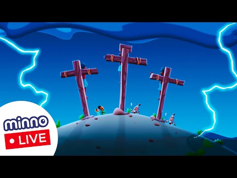 🔴 Jesus on the Cross PLUS 2 Hours of Easter Bible Stories | The Easter Story for Kids