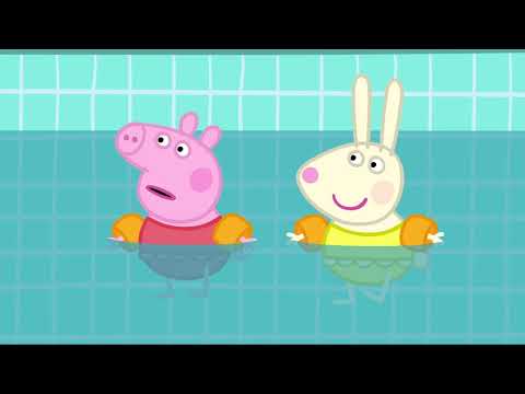 George Pig Learns How To Swim! | Kids TV And Stories