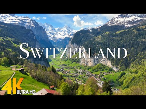 Switzerland 4K - Scenic Relaxation Film With Epic Cinematic Music - 4K Video Ultra HD