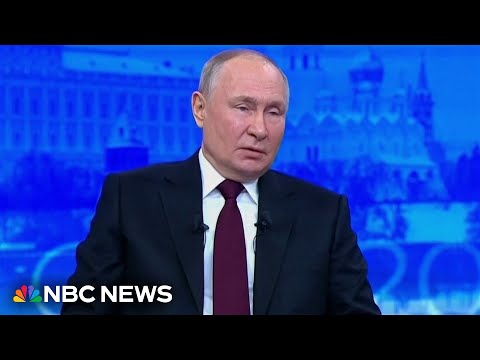 Putin says there will be peace when &lsquo;we achieve our goals&rsquo;