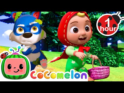 JJ Red Riding Hood and the Big Bad Wolf | CoComelon - Fantasy Animals | Nursery Rhymes for Babies