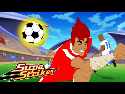 S2 E9 - Tough Luck | SupaStrikas Soccer kids cartoons | Super Cool Football Animation | Anime