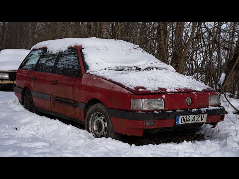 Starting Volkswagen Passat B3 1.9TD After 11 Years + Test Drive