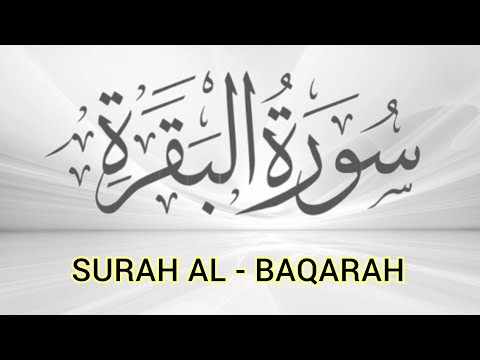 SURAH AL - BAQARAH ❤Heart touching recitation 