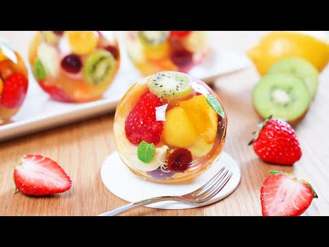 The only fruit jelly cheesecake in the world. / Amazing cake / Cup measure