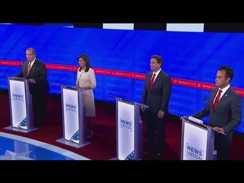 Four Republican candidates clash in final 2023 debate