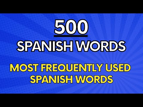 Most Important Spanish Words and Pronunciation With Pictures