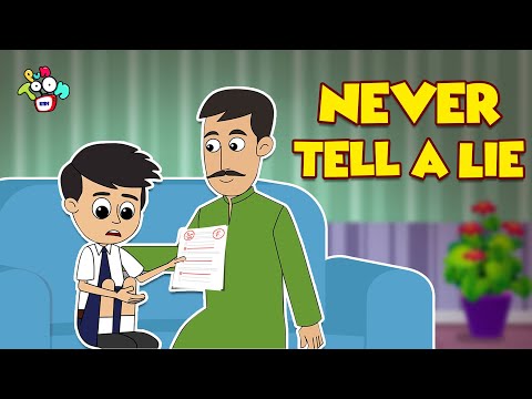 Never Tell a Lie | Gattu's Lie | Animated Stories | English Cartoon | Moral Stories | PunToon Kids