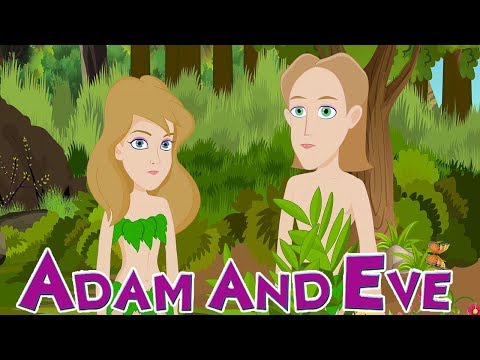 Adam and Eve | In the Garden of Eden | Animated Short Bible Stories for Kids | HD 4k Video |