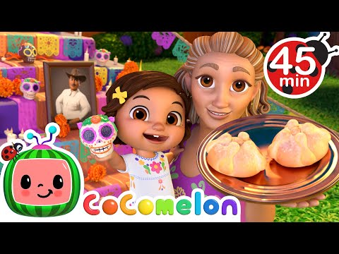 Dia De Los Muertos + More CoComelon Nursery Rhymes | Nina's Familia Kids Songs