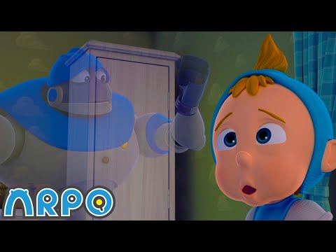 Peekabooboo Ghost! | ARPO The Robot Classics | Full Episode | Baby Compilation | Funny Kids Cartoons