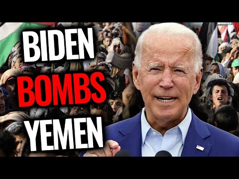 Biden BOMBS Houthis In Yemen In Massive Escalation