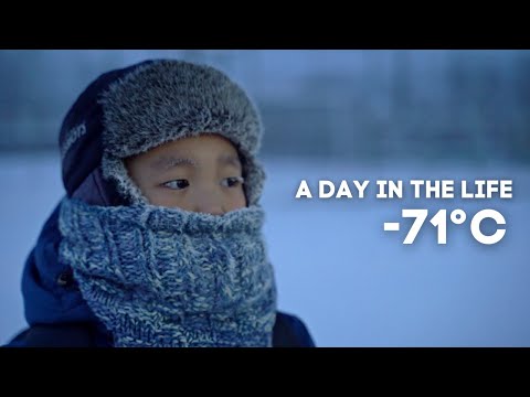 One Day in the Coldest Village on Earth &minus;71&deg;C (&minus;95&deg;F)  | Yakutia, Siberia