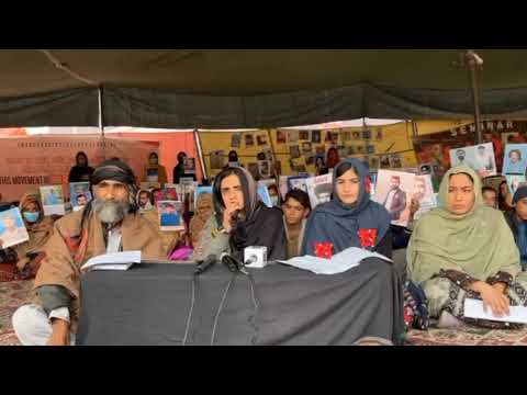 Dr Mahrang Baloch_Sammi Deen Baloch_Media Press Conference_Baloch Long March