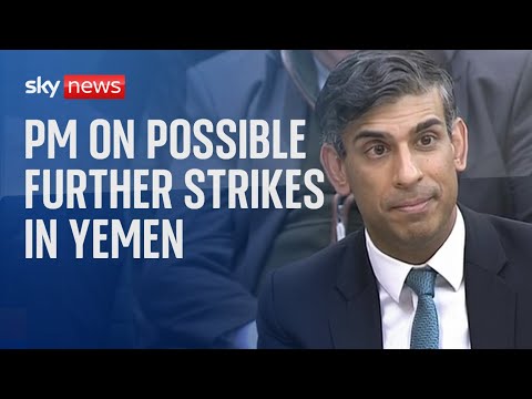 PM addresses parliament on possible further strikes in Yemen