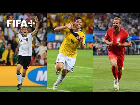 Muller 🤯 Rodriguez 🚀 Kane 🤩  | 2010, 2014, and 2018 Golden Boot winner's goals ⚽️