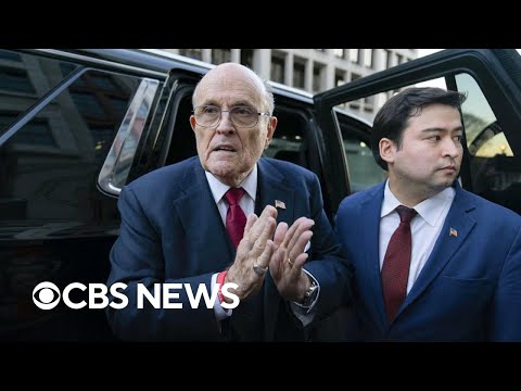 Rudy Giuliani ordered to pay two Georgia election workers $148 million