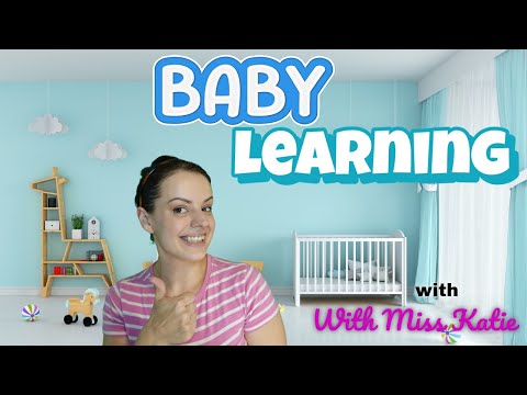 My First Baby Show Baby Learning Video | First Words, Gestures &amp; Nursery Rhymes - Miss Katie's Class