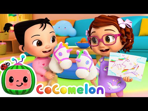 Rainbow Unicorn Song | CoComelon Nursery Rhymes &amp; Kids Songs