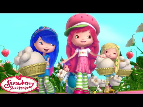 Berry Bitty Adventures 🍓 Let's Make Giant Pop Corn! 🍓 Strawberry Shortcake 🍓 Cartoons for Kids