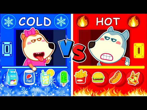 Wolfoo trực tiếp 🔴 Thử Th&aacute;ch N&oacute;ng vs Lạnh 🔥❄️ Hoạt H&igrave;nh Vui Nhộn