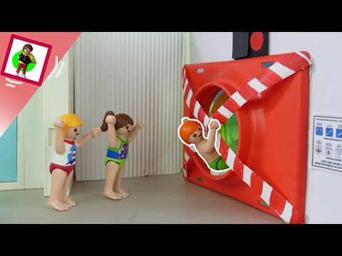 Playmobil Film &quot;Die verbotene Rutsche im Aquapark&quot; Familie Jansen / Kinderfilm / Kinderserie