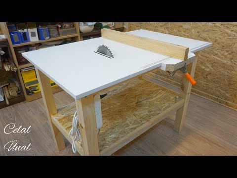 Making a simple table saw / Homemade table saw part 1